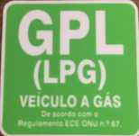 Selos para automoveis com GPL
