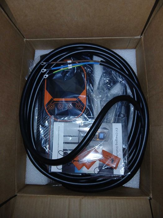 Wallbox Carregador Rápido para Carro Elétrico Tipo 2 - 7.6kW/h