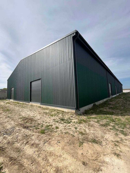 Ангар склад навіс, СТО, Гараж ПІД ЗАМОВЛЕННЯ, Металоконструкції монтаж