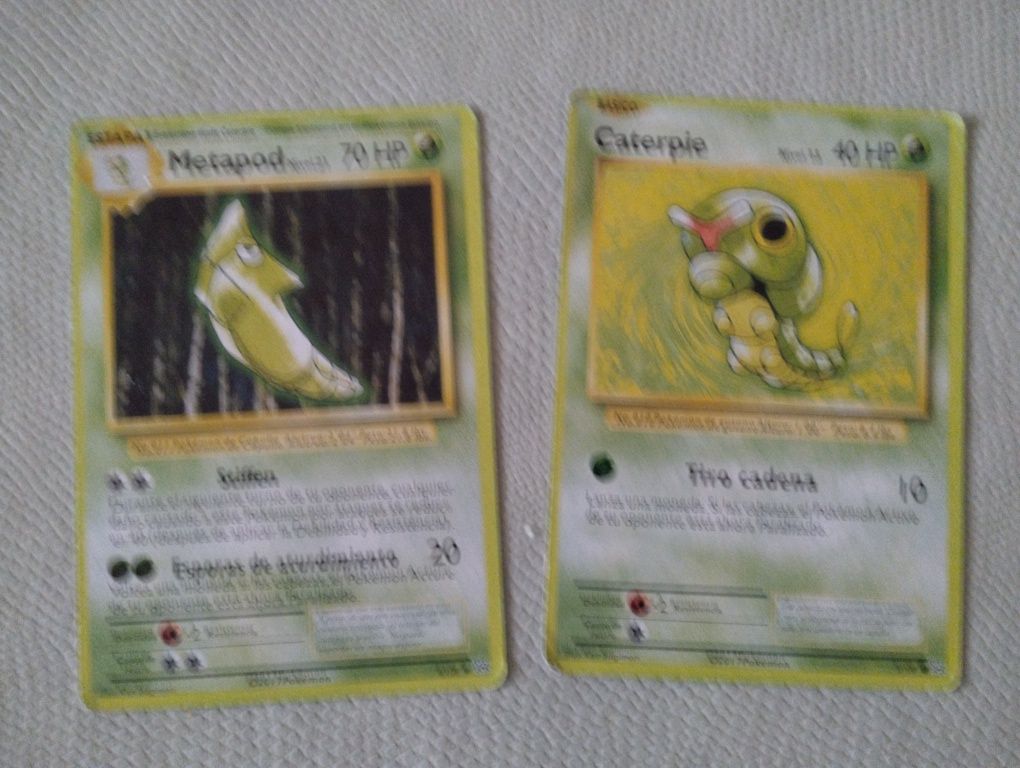 Caterpie e Metapod 2017