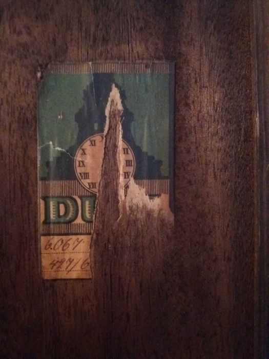 Zegar Dębowa BABA Marki DUFA lata 1920/1930