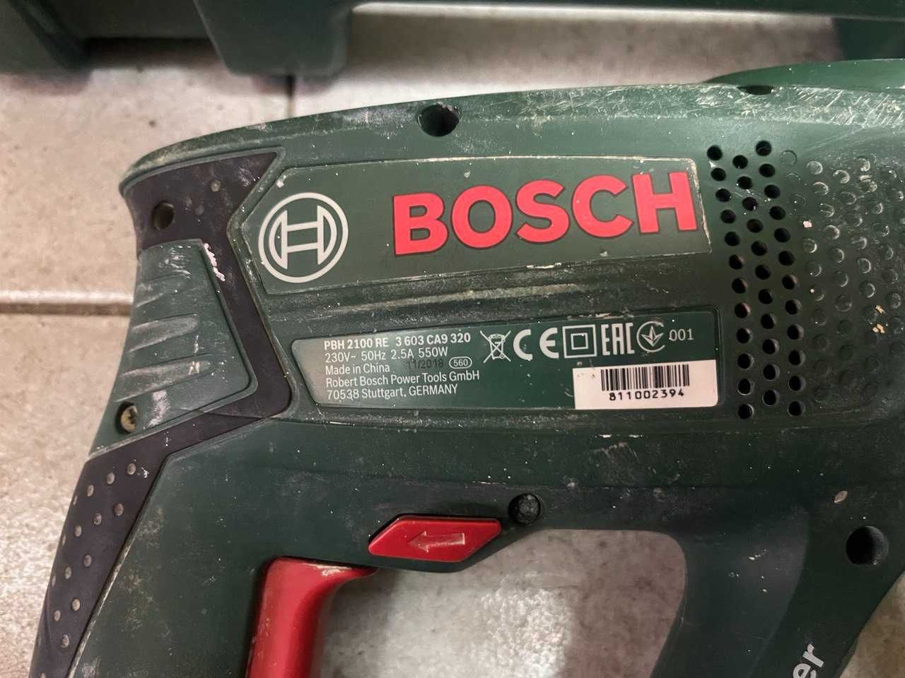 Перфоратор  Bosch  PBH 2100  RE 550 Watt