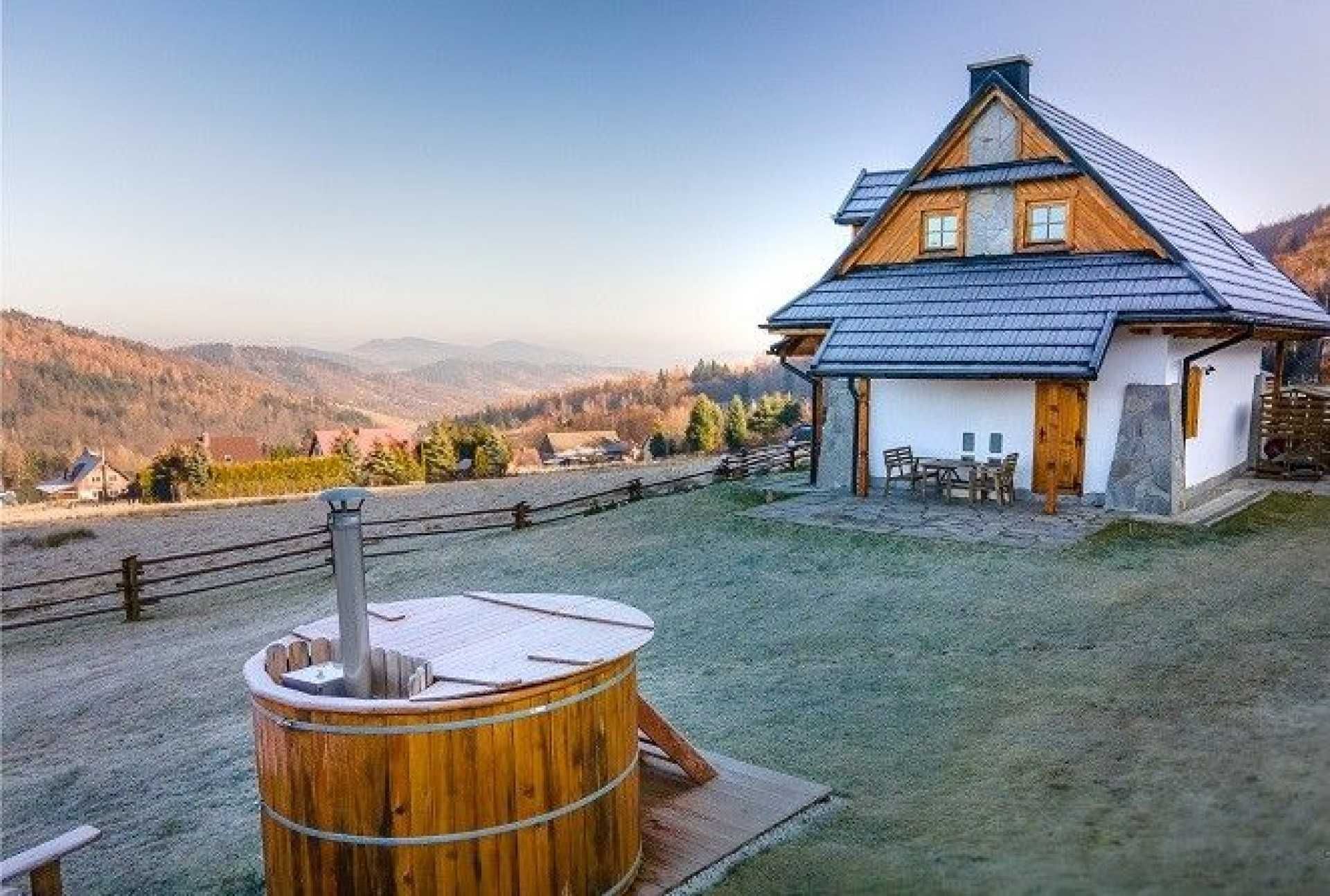 Klimatyczny dom w górach z balią i sauną