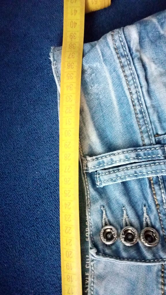 Шорты джинсовые короткие