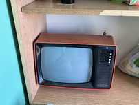 Telewizor  z czasów Prl