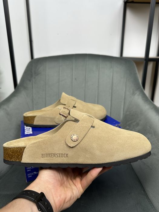 Birkenstock Boston Чоловічі капці Біркеншток Тапки Закриті Биркенсток