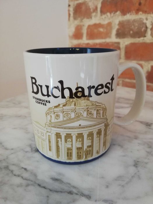 Kubek kolekcjonerski Starbucks City Mug  - BUCHAREST Bukareszt