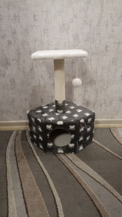 Домик когтеточка дряпка царапка для кот