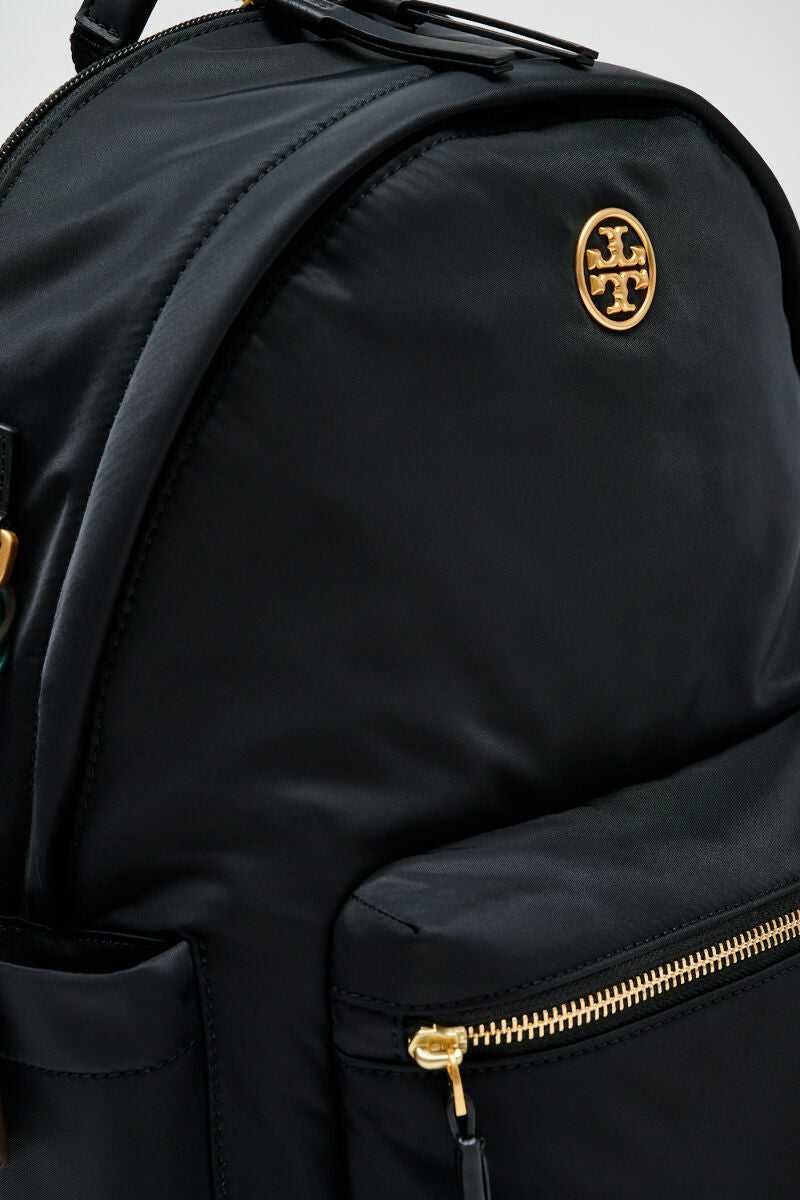 Рюкзак Tory Burch Metal logo backpack Black