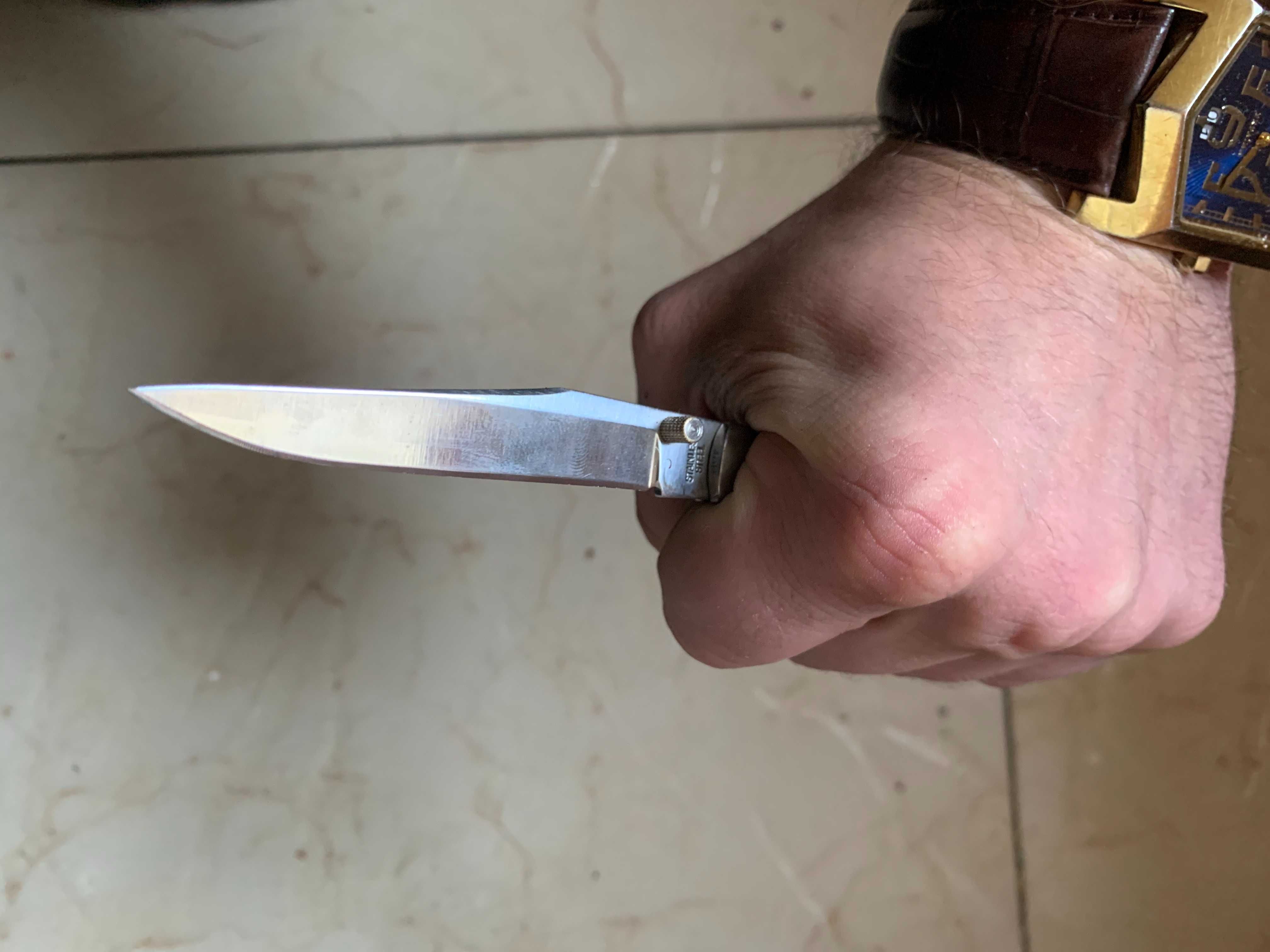 Нож складной с клипсой
