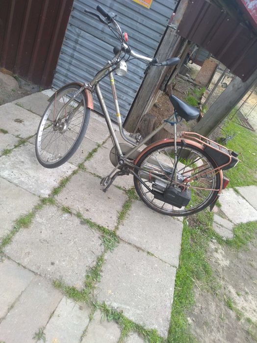 Rower Damka z silnikiem Spalinowym Sachs Fajny Stan