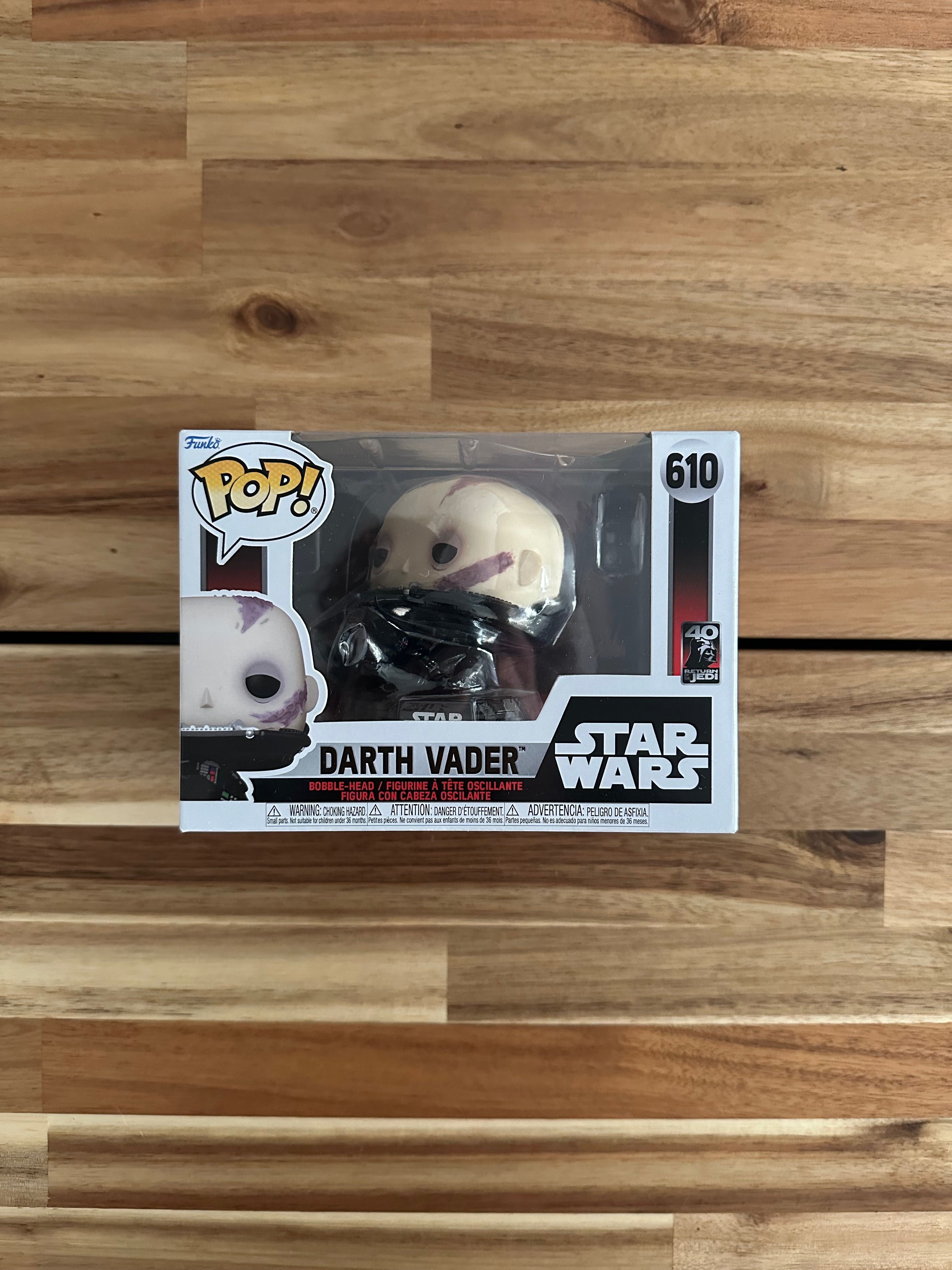 Funko Pop Darth Vader 610, Star Wars, como novo