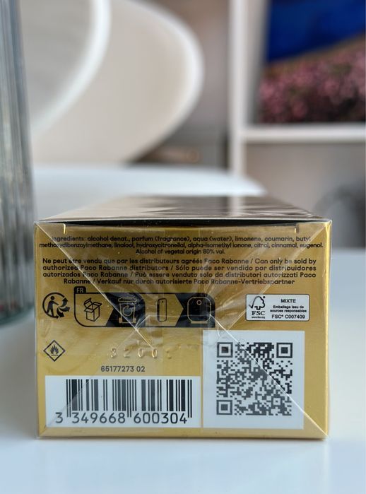 Оригінальні парфуми духи парфюмы Paco Rabanne 1 Million Elixir