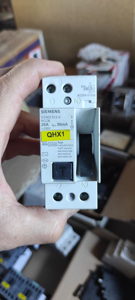 Siemens 5SL6316-7 автомат вимикач 400В 6КА
