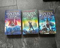 Trylogia Magnus Chase i Bogowie Asgardu Rick Riordan 3 tomy