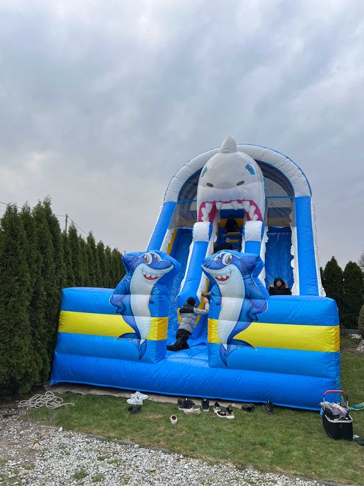 Zamek Dmuchany zjeżdżalnia Dmuchaniec Wypożycz Atrakcyjna Cena