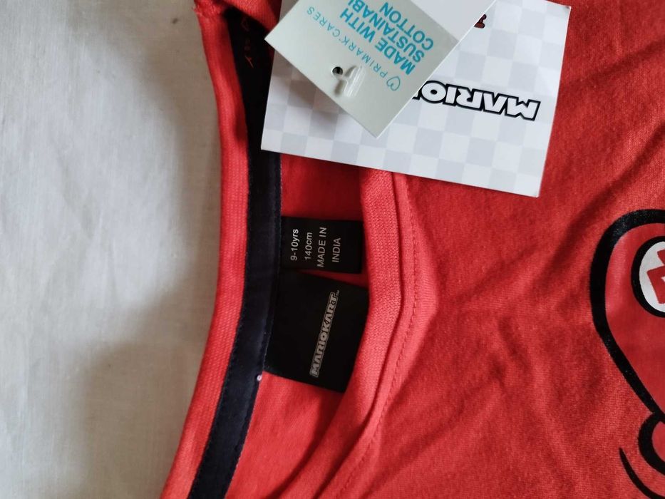 Bluzka młodzieżowa z długim rękawem Mariokart 140 cm