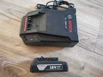 Komplet - bateria 18v 2.0Ah Bosch i ładowarka Bosch AL 1860 CV