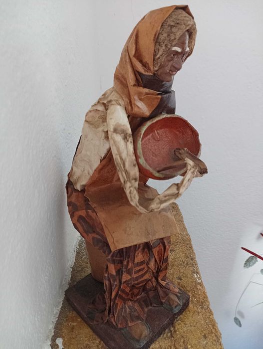 Escultura de arte mexicana em papel