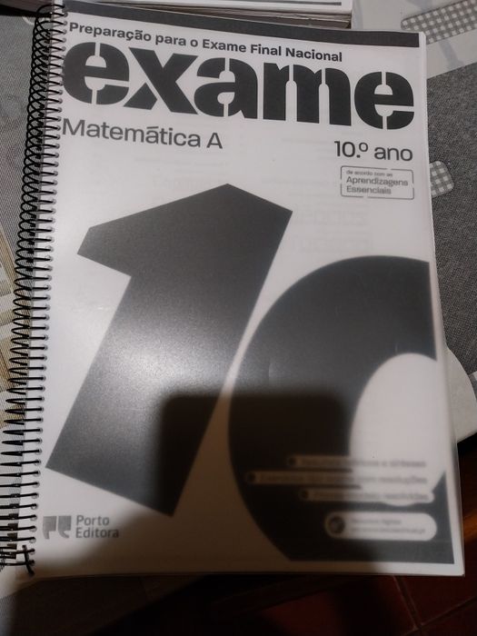 Livros de exames!