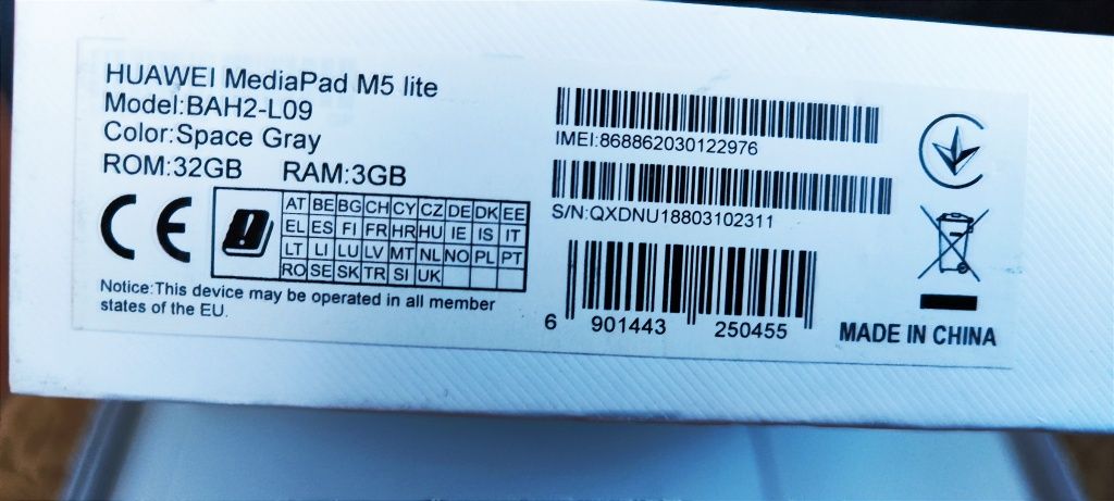 Tablet Huawei M5