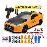 Машинка для дрифту на радіокеруванні 1:24 Nissan GT-R 4WD дрифт