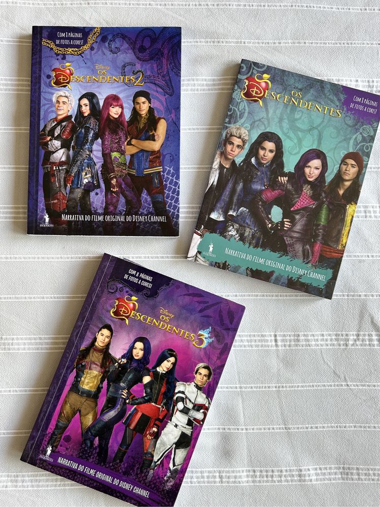 Livros “Os Descendentes” Disney