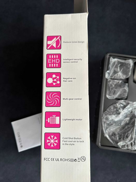 Професійний іонний фен Slopehill, потужний фен потужністю 1800 Вт