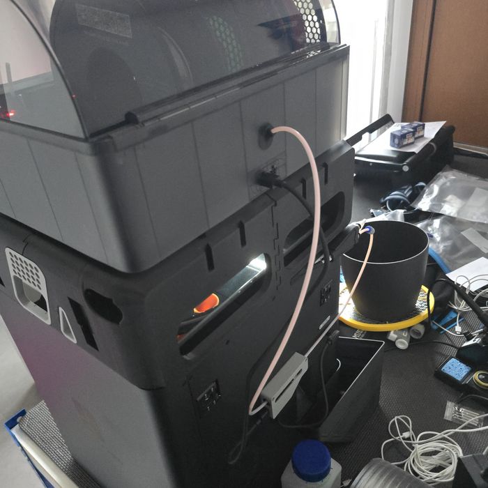 Bambu Lab P1S + AMS + Smooth PEI + Mods