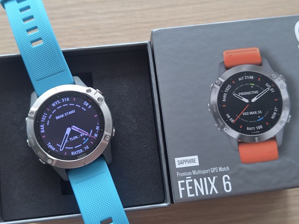 Garmin Fenix 6 pro and Sapphire Titanium idealny