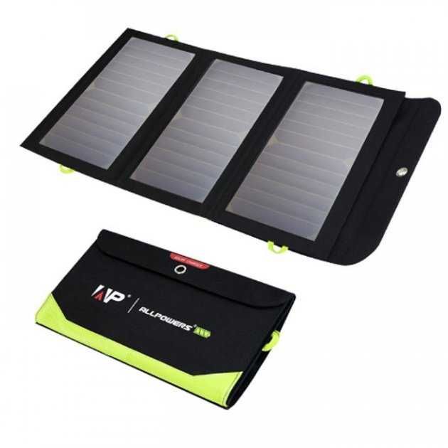 Allpowers 5V21W - це сонячна панель c PowerBank на 10 000mAh усередені