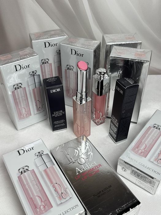 Набір Dior блиск 001 бальзам Dior 001