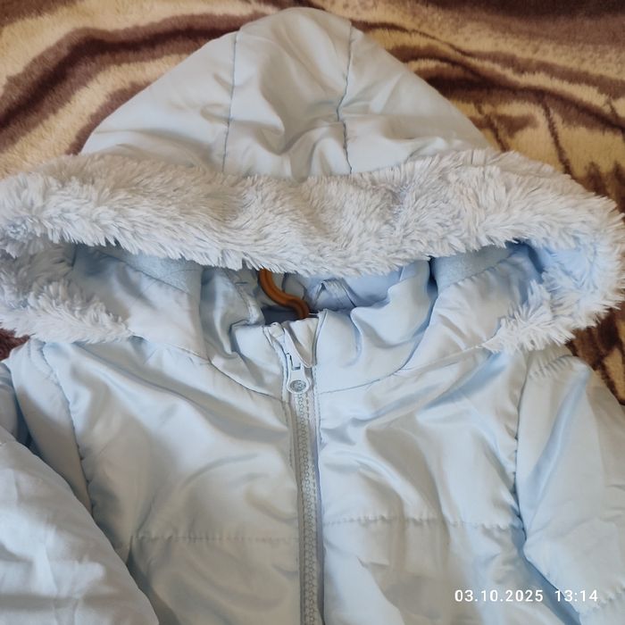 Зимове пальто для дівчинки