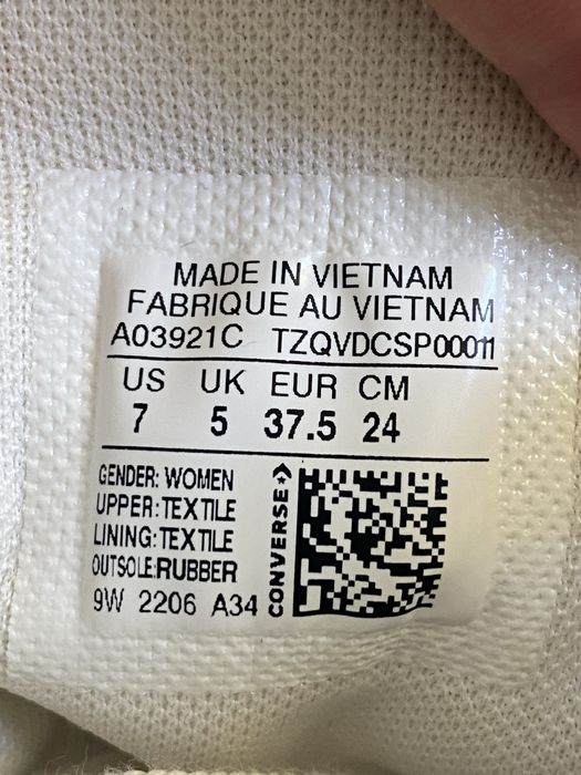 Женские Высокие Кроссовки Converse 37.5р(24см)