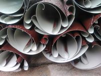 rynna z blachy powlekanej kolor brązowy RAL 8017 połysk 150 mm x 4 mb