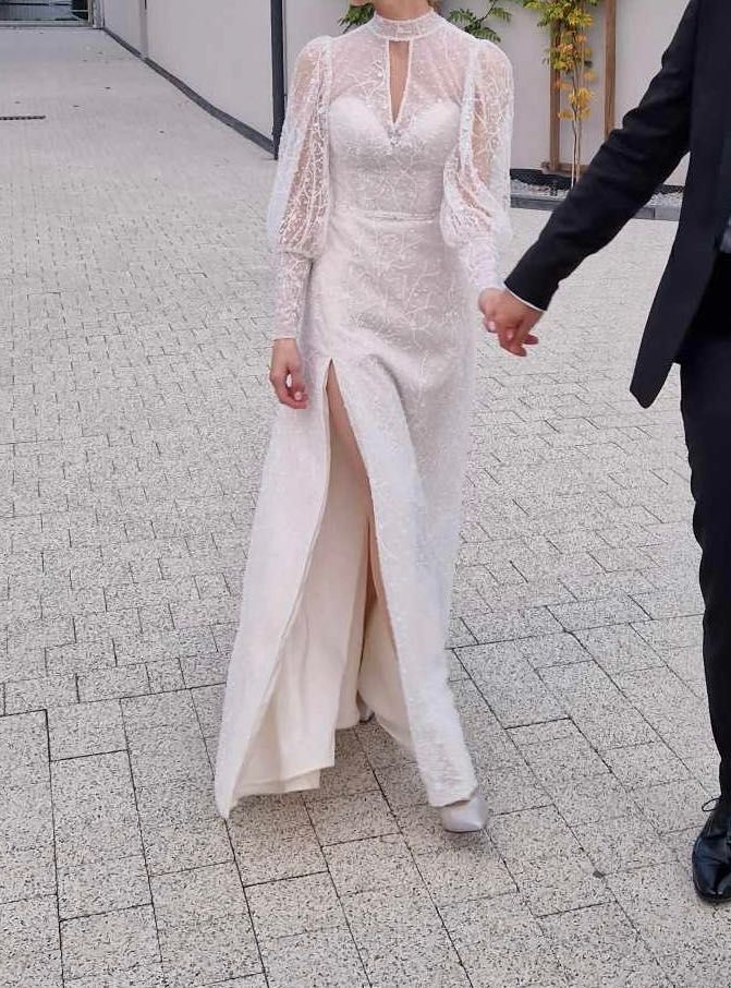 Sukienka ślubna w stylu wiktoriańskim