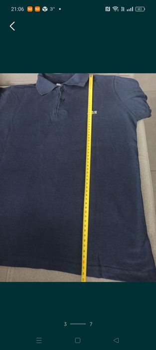 Koszulka polo granatowa rozmiar L ala lacoste