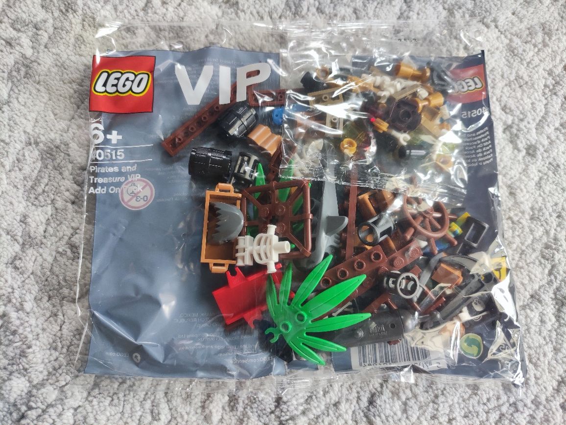 LEGO 40515 Promocyjne - Piraci i skarby - zestaw dodatkowy VIP