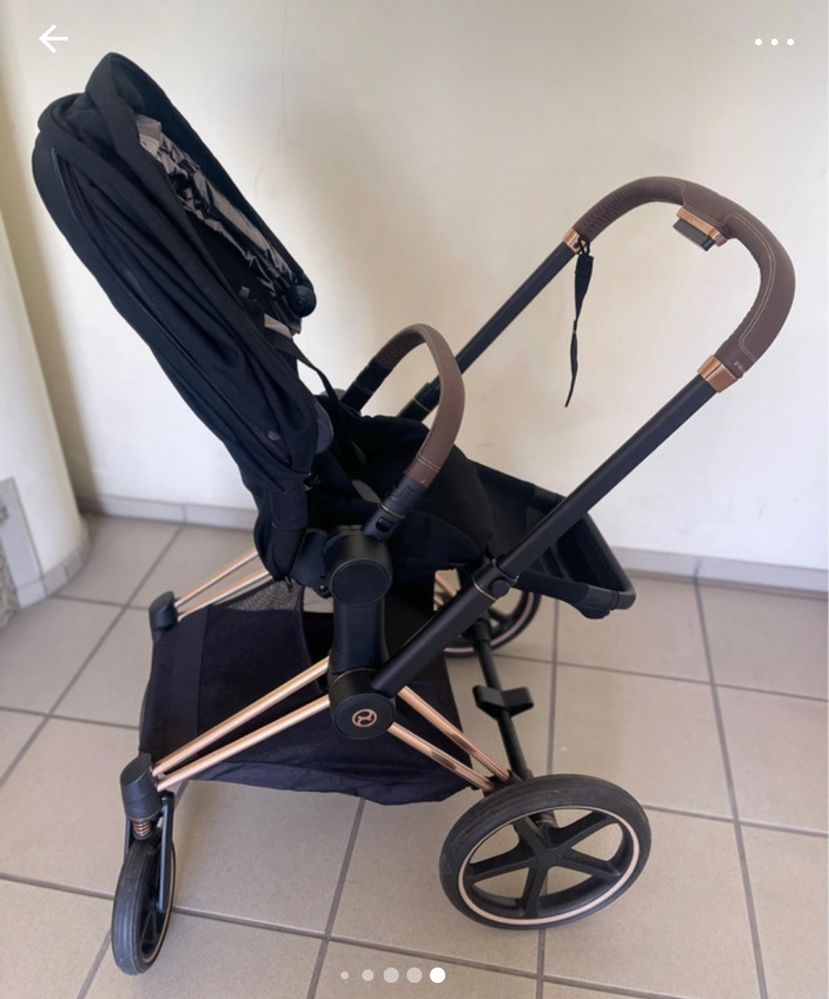 Trio Cybex (carrinho + alcofa + babycook)