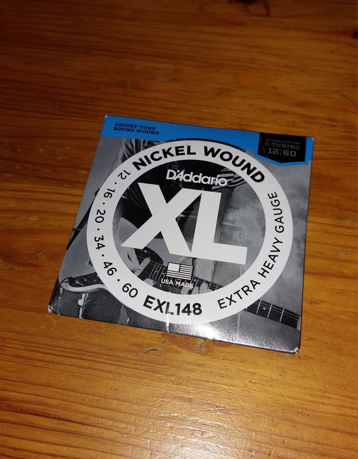 Struny D'Addario EXL148 - 12-60 do gitary elektrycznej