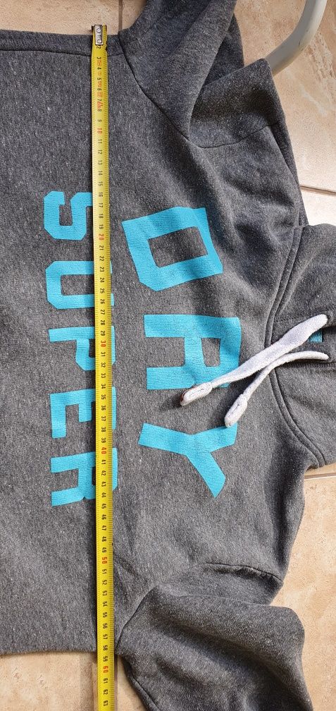 Bluza z kapturem SUPERDRY rozmiar L zakładania przez głowę