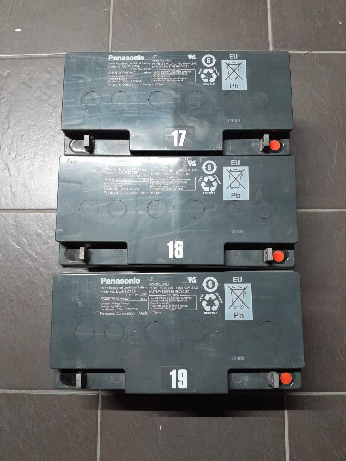 Baterias sistema solar PANASONIC