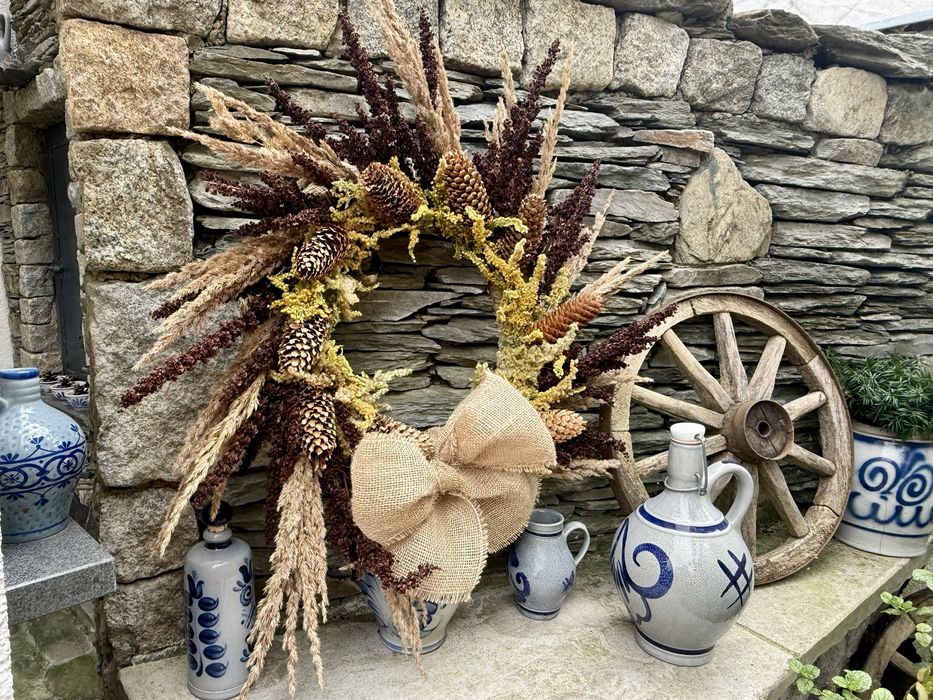 Wianek naturalny handmade