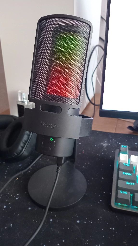 Fifine Am8 Plus RGB мікрофон