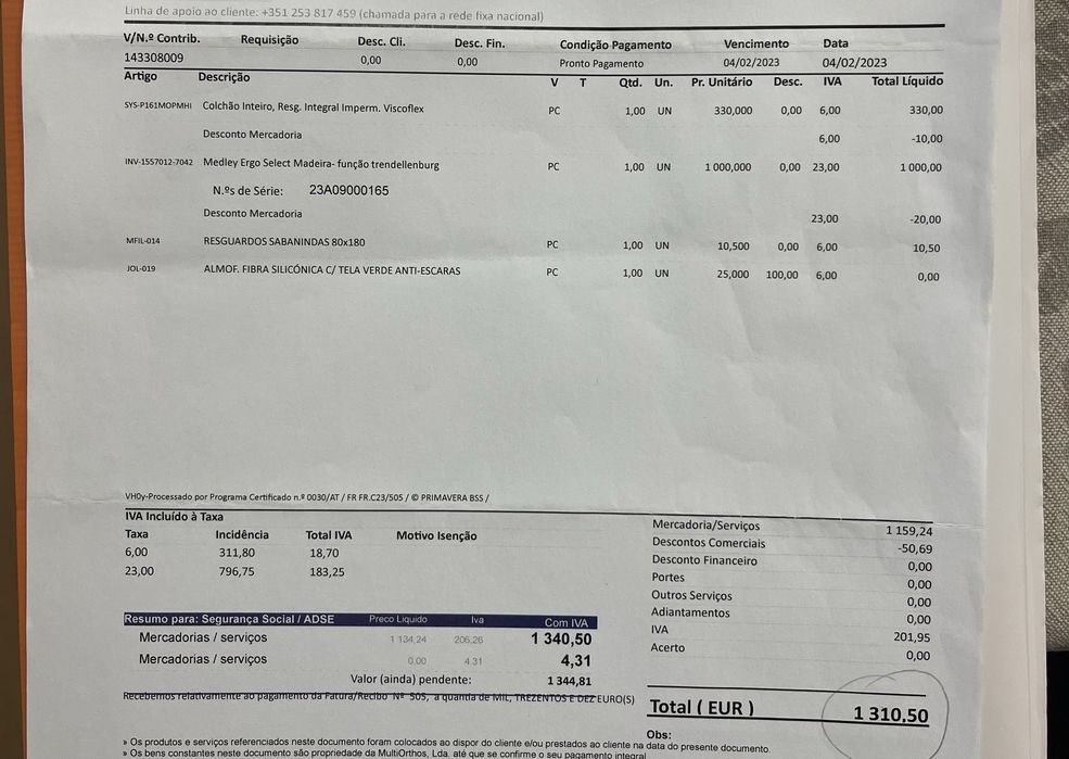 Cama articulada semi nova