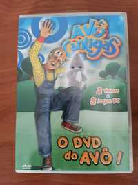 DVD - Avô Cantigas (3 Vídeos / 3 Jogos)