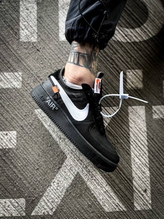 Buty Nike Air Force x Off White black