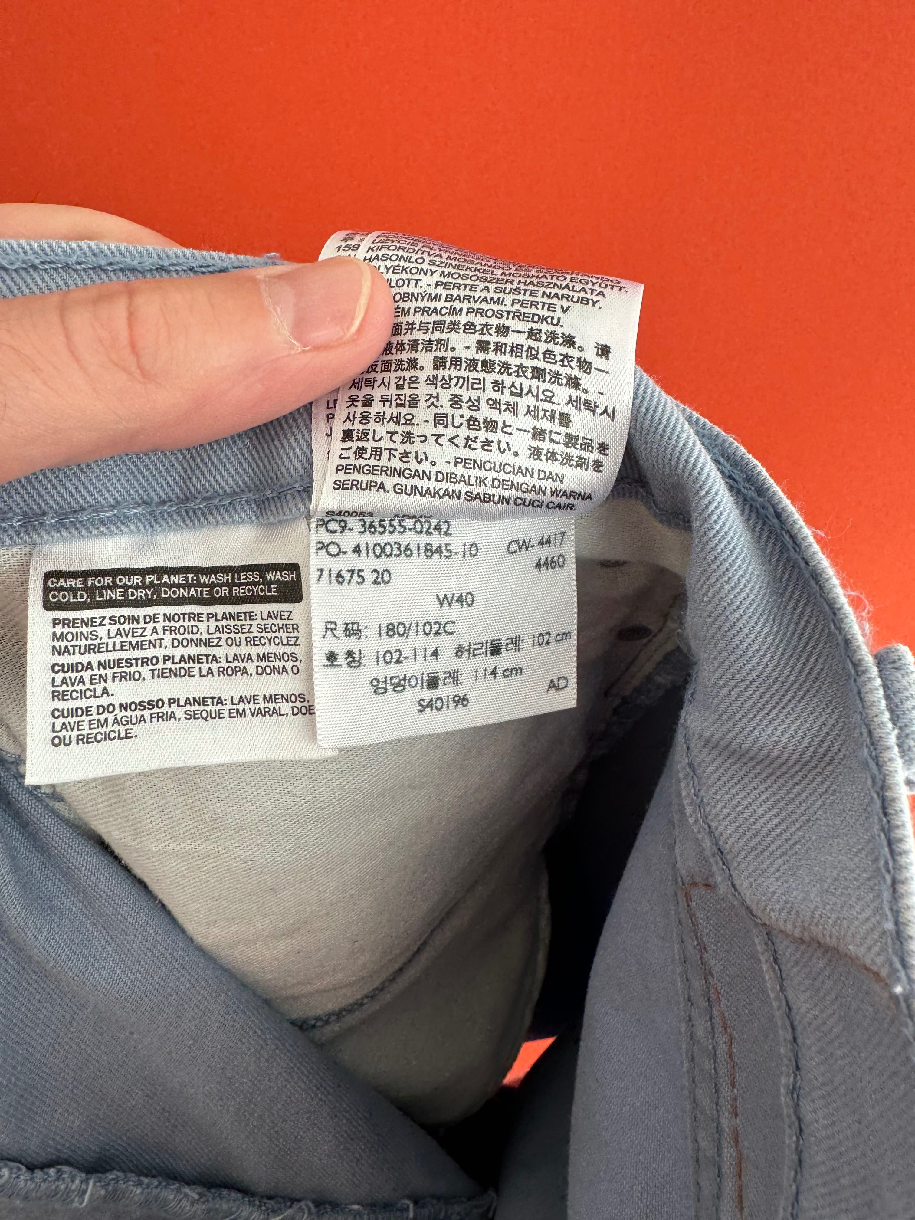 Levis Levi’s 511 Оригінал чоловічі джинсові шорти розмір 40