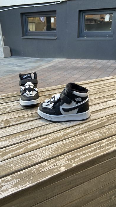 Утеплені  хайтопи для хлопчика 21 22 23 24 25 26