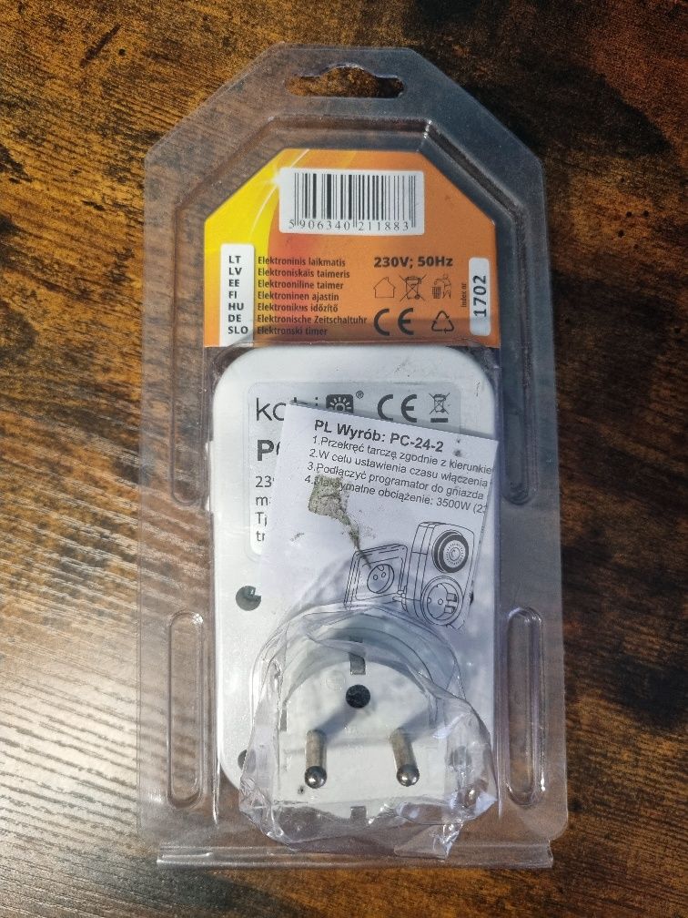 Programator PC24 kobi 230v; 50 Hz